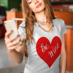 'BE WINE' Valentine's Day Statement Shirt